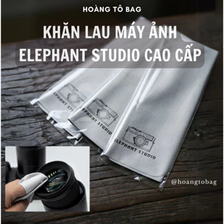 Khăn vi sợi lau lens ống kính máy ảnh, vệ sinh máy ảnh elephant studio cao cấp, phụ kiện máy ảnh