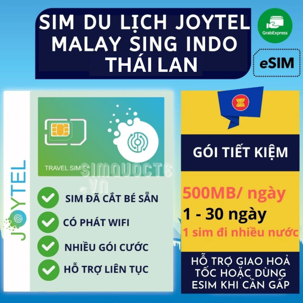 [GÓI TIẾT KIỆM] SIM DU LỊCH MALAYSIA - SINGAPORE - INDONESIA KHÔNG GIỚI HẠN INTERNET TỐC ĐỘ 4G