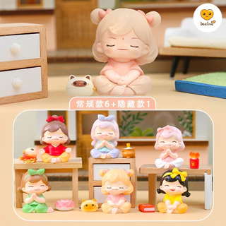 Mô hình hộp mù Blind box Búp bê thiền - Decor trang trí bàn, Quà tặng sinh nhật