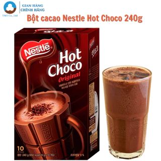 Bột cacao Nestle Hot Choco hộp 240g (10 gói x 24g)