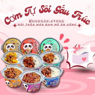 Cơm Tự Sôi Gấu Trúc Lục Vị Tự Chọn 265gr Trung Quốc