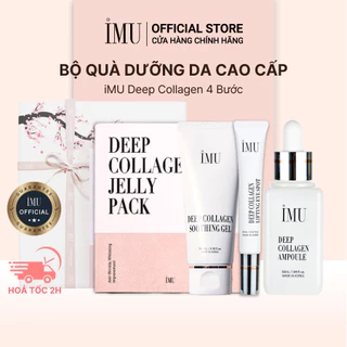 Bộ 4 món dưỡng da chống lão hoá chuyên sâu iMU Deep Collagen Lifting Gift Box