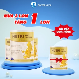 [ Combo 3 tặng 1] Sữa nghệ Nano Curcumin Doctor Nutri hỗ trợ cải thiện các vấn đề dạ dày, tá tràng