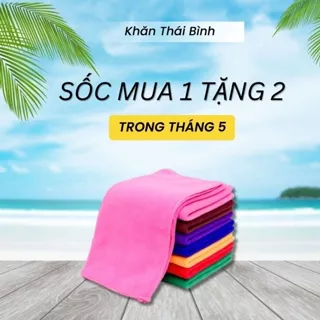 Khăn Gội Đầu Spa 35x75cm THAI BINH TOWEL 100% Microfiber Siêu Mềm Mịn Siêu Thấm Hút Chuyên Dùng Cho Spa Làm Đẹp