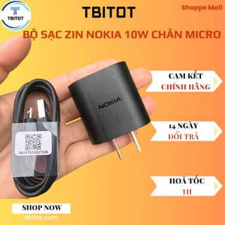 ( XẢ LỖ) Bộ Sạc Nokia Chính Hãng 5V 2A ~ 10W, Bộ sạc 10w cho Nokia X5 X6 X7-00 C21 C21Plus G20 6310 AD-10WC- TBITOT