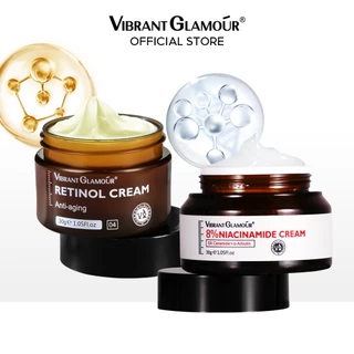 VIBRANT GLAMOR Retinol Cream + 8% Niacinamide Cream Chống lão hóa, làm trắng sáng da, giảm vết thâm và nếp nhăn