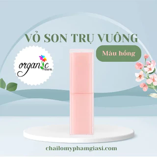 VỎ SON HANDMADE (TRỤ VUÔNG HỒNG)