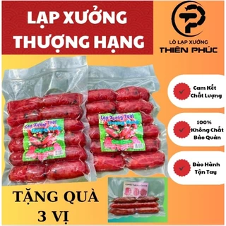 Lạp Xưởng Tươi Thượng Hạng Thiên Phúc, Đặc Sản Cai Lậy Kèm Quà 3 Vị