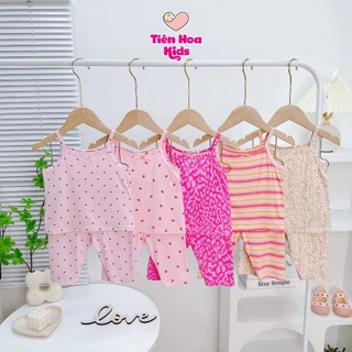 [Bé 8-19kg] Bộ 2 Dây Quần Lửng thun lụa Minky Mom Cho Bé Gái - HÀNG LOẠI 1