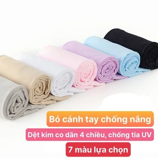 Ống tay chống nắng, găng tay chống nắng siêu co giãn chống tia UV thiết kế thoáng mát cho hoạt động ngoài trời