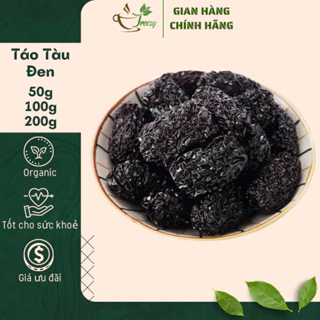 200g Táo Tàu Đen Sấy Khô Nguyên Quả - Trà thảo mộc Treesy - Trà hoa quả