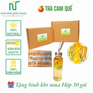 Trà cam quế giúp giảm Stress đau họng an thần tỉnh táo