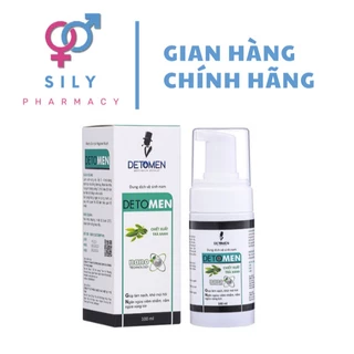 Dung dịch vệ sinh nam Detomen