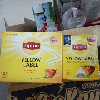 Trà Lipton hộp 25gói và hộp 100 gói