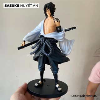 [22cm] Mô hình nhân vật Sasuke Nguyền ấn tượng sasuke uchiha huyết ấn figure trong anime NAruto cao cấp giá rẻ
