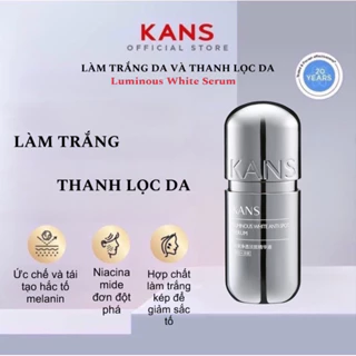 Tinh chất trắng da mờ thâm nám kans