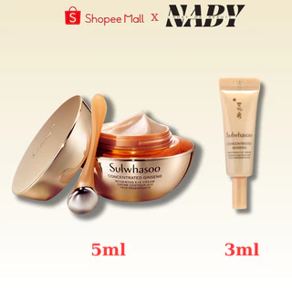 Kem mắt nhân sâm chống lão hóa,chống nhăn làm sáng da vùng mắt Sulwhasoo Ginseng eye cream/ DHC