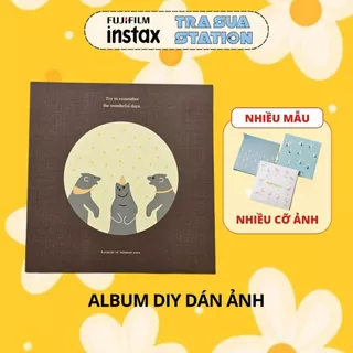 ALBUM DÁN ẢNH - ALBUM PHÙ HỢP CHO TẤT CẢ CÁC SIZE HÌNH (Instax Mini/ Instax Square/ Instax Wide)