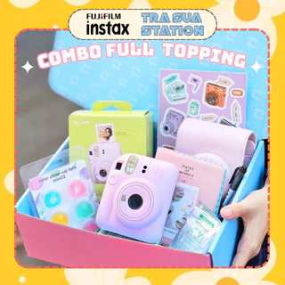 Combo Instax Mini 12 - Bộ máy và phụ kiện chụp ảnh lấy liền Fujifilm Instax Mini 12