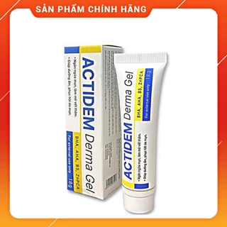 ACTIDEM Derma Gel giảm mụn, dưỡng ẩm da 18gr - Be Glow Beauty Chính Hãng