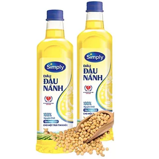 Dầu đậu nành Simply 1L