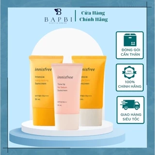 Kem chống nắng lâu trôi làm sáng da innisfree Intensive Triple Care Sunscreen SPF50+ LIV Beauty