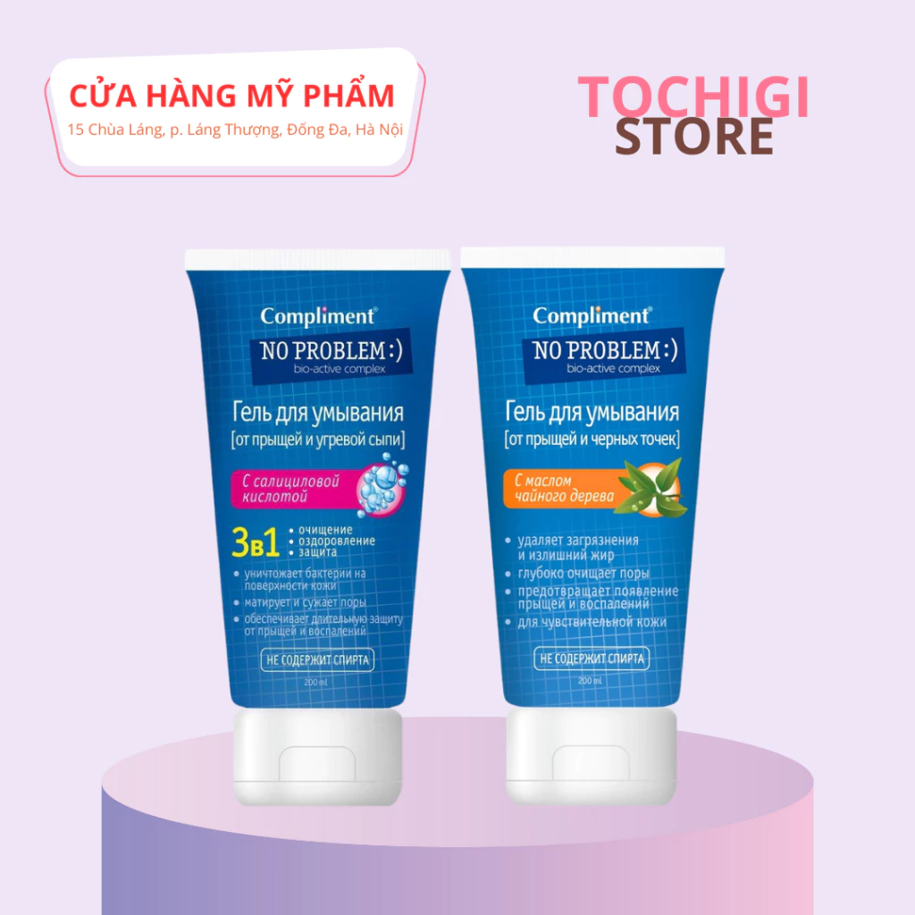 Sữa rửa mặt Salicylic Acid Compliment No Problem