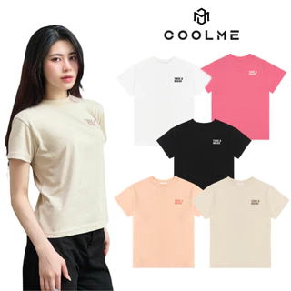 Áo thun baby tee TAKE A BREAK/Coolme, áo baby tee nữ basic chất liệu cotton cao cấp co dãn 2 chiều