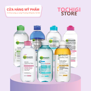 Nước tẩy trang Garnier Micellar Water làm sạch và tẩy trang cho mọi loại da