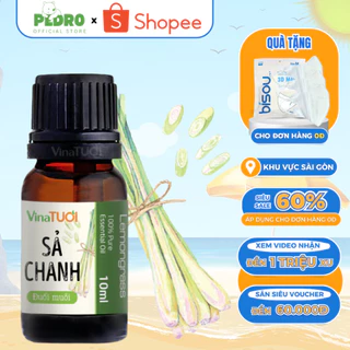 Tinh dầu thiên nhiên chanh xả 10ml chuyên dụng dùng cho máy xông tinh dầu