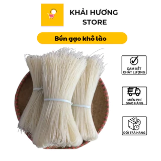 Combo 3 bó bún gạo khô lào (khối lượng 500g/bó)