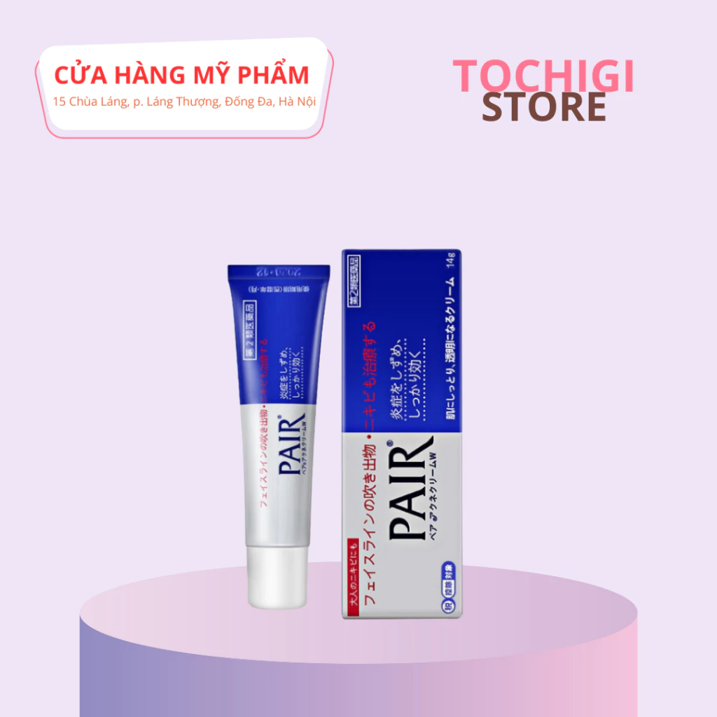 Kem ngừa mụn Pair Acne W Cream Nhật Bản