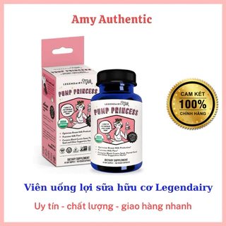 [2026] Viên uống lợi sữa hữu cơ Legendairy Milk Mỹ 60 viên