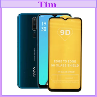 "Kính cường lực OPPO A11 " 9D Full màn hình, Ảnh thực shop tự chụp, tặng kèm bộ giấy lau kính TimShop