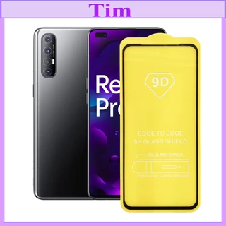 "Kính cường lực OPPO Reno 3 Pro " 9D  Full màn hình, Ảnh thực shop tự chụp, tặng kèm bộ giấy lau kính TimShop