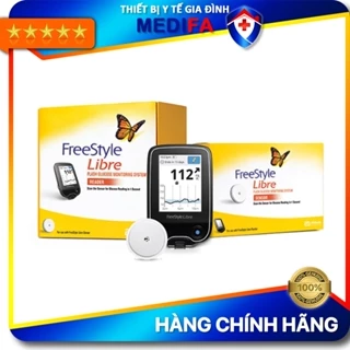 Combo Đầu Đọc & Cảm Biến Đo Đường Huyết Liên Tục Freestyle Libre, Đo Liên Tục Trong Vòng 14 Ngày