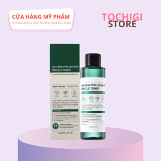 Nước Hoa Hồng Giảm Mụn Some By Mi AHA BHA PHA 30 Days Miracle Toner Some By Mi AHA 150ml