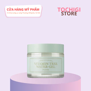 Gel dưỡng I’m From Vitamin Tree Water Gel dưỡng ẩm và dưỡng trắng 75g