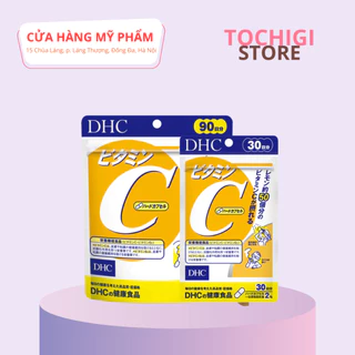 Viên uống DHC Bổ sung Vitamin C Nhật Bản 60v/gói và 180v/gói