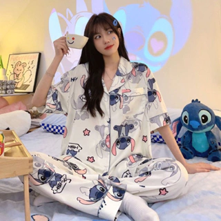 BỘ PIJAMA (CỘC DÀI ) HOẠ TIẾT HÌNH KUTE ĐÁNG YÊU