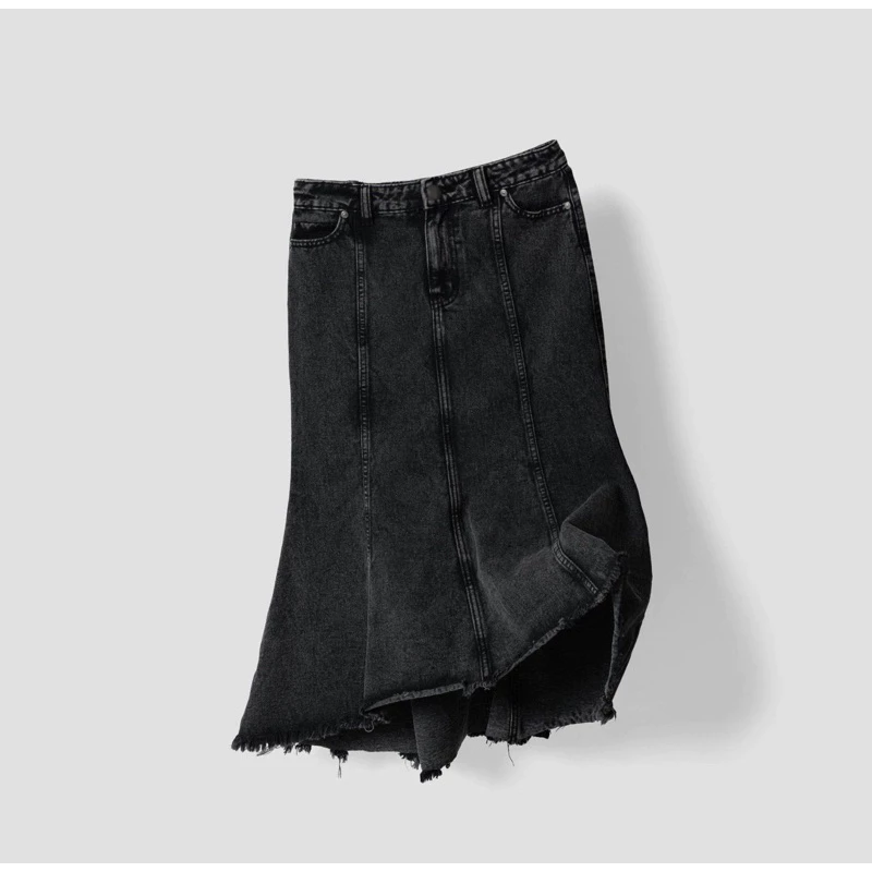 MIDDUA - VJ047 Siren skirt denim grey