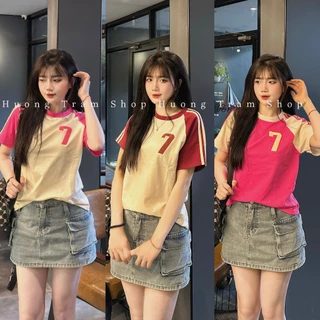 Áo thun Babytee Form vừa (35-55kg )- Số Bảy 7