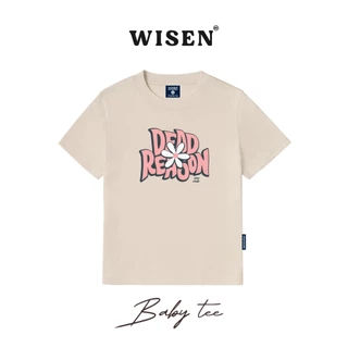 Áo Thun Baby Tee WISEN Phông Unisex Local Brand 100% Cotton Cao Cấp 2 Chiều Mẫu Dead Hoa