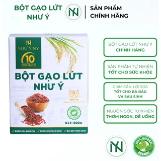 Combo 2 hộp bột gạo lứt Như Ý 800g tác dụng lợi sữa