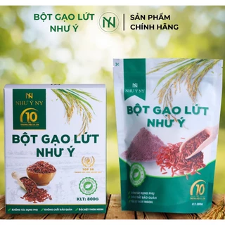 5 hộp bột gạo lứt Như Ý 800g tác dụng lợi sữa, hỗ trợ giảm câm giúp cơ thể nhẹ nhàng tốt cho sức khỏe