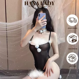 Đồ ngủ cosplay thỏ bodyuit gợi cảm quyến rũ CP274