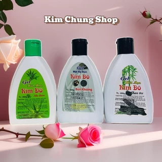 Gel lột mụn KIM ĐÔ Nha đam, Bùn khoáng, Than hoạt tính - Gel hút mụn cám, mụn đầu đen 200g