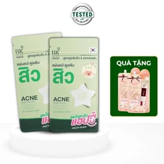 Miếng Dán Mụn Hút Mụn Sạch Hiệu Quả Nhanh BK Acne Star Patch