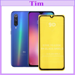 "Kính cường lực Xiaomi Mi 9 Se  " 9D Full màn hình, Ảnh thực shop tự chụp, tặng kèm bộ giấy lau kính TimShop