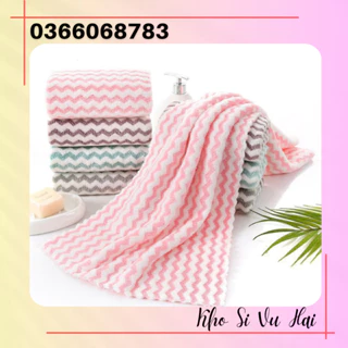 Khăn Mặt Cotton Khăn Mặt Lông Cừu Siêu Mềm 30x50cm-VH9495